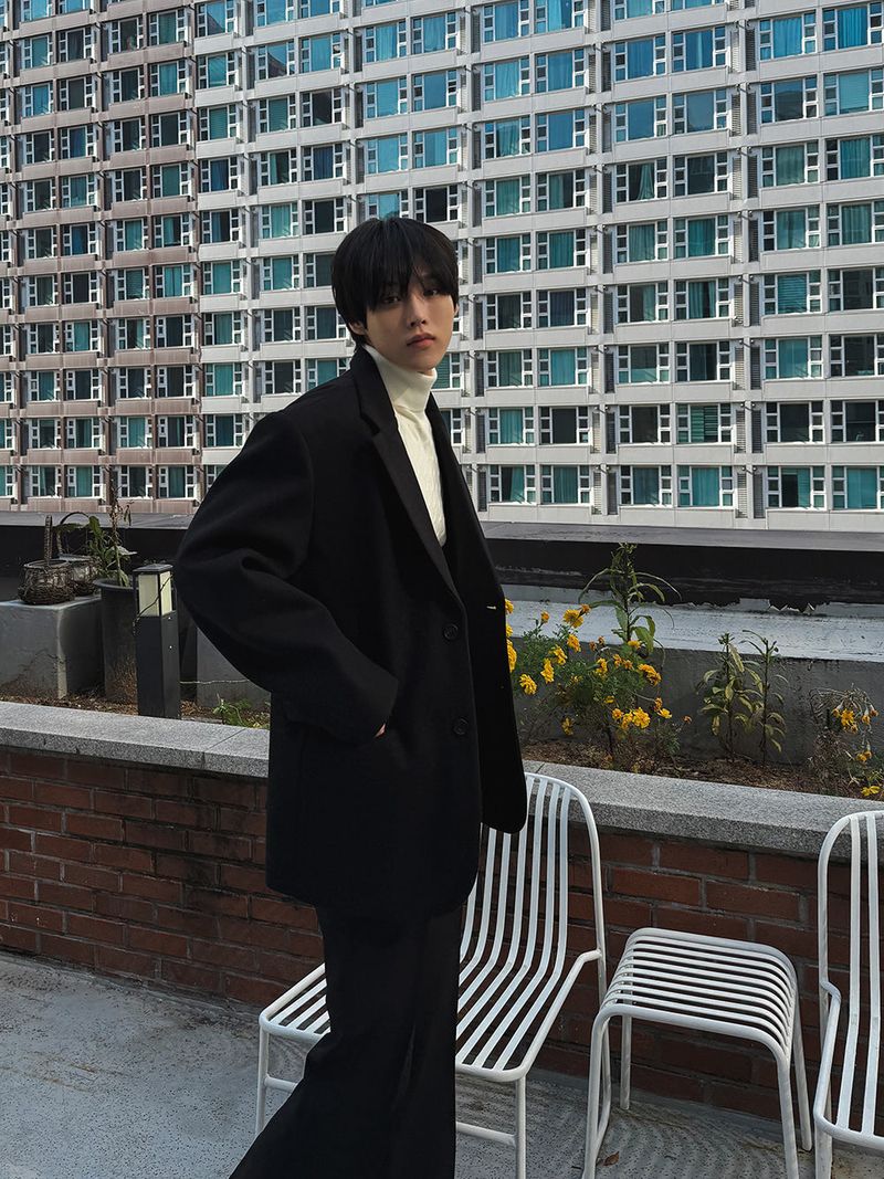 ASCLO Minimal Wool FW Blazer (2color)
