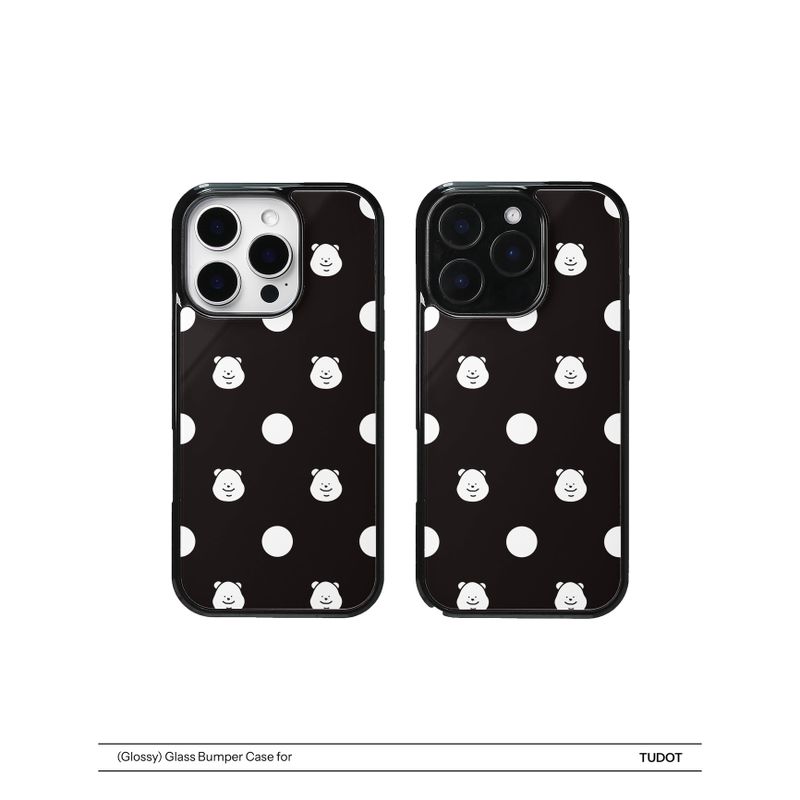 TUTEOGI(トゥトギ)の「TUTEOGI ‘TUDOT’ glass bumper case(Smartphone Accessories)」