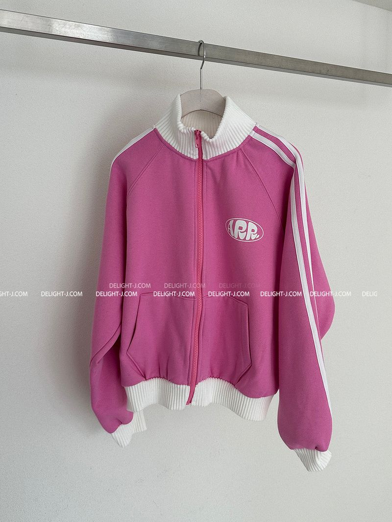 Aru fleece track zip-up