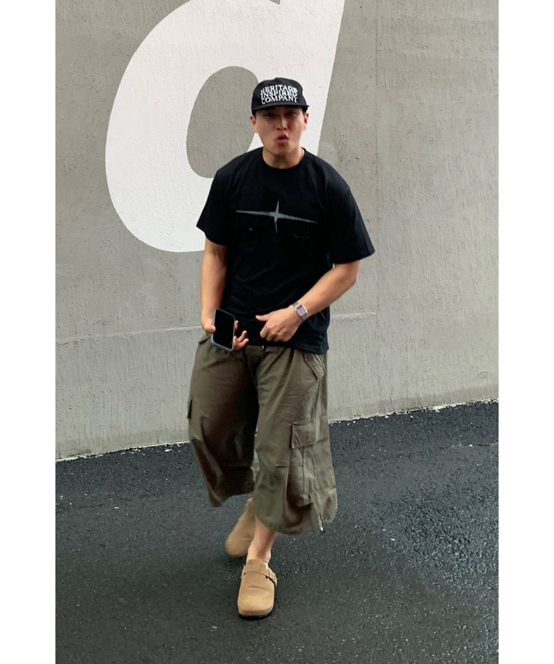 Button Cargo Pants