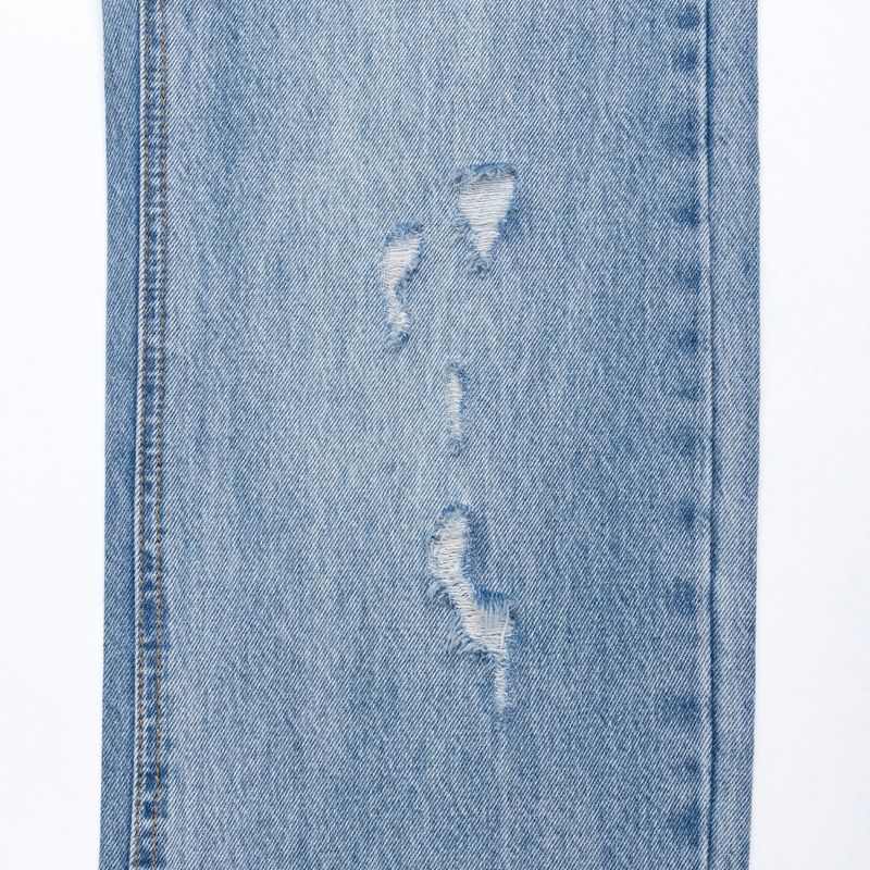 DEMAGE SEMI WIDE FIT DENIM PANTS code 18102