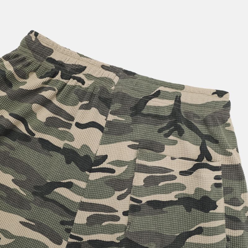 Riko Camo Waffled Shorts