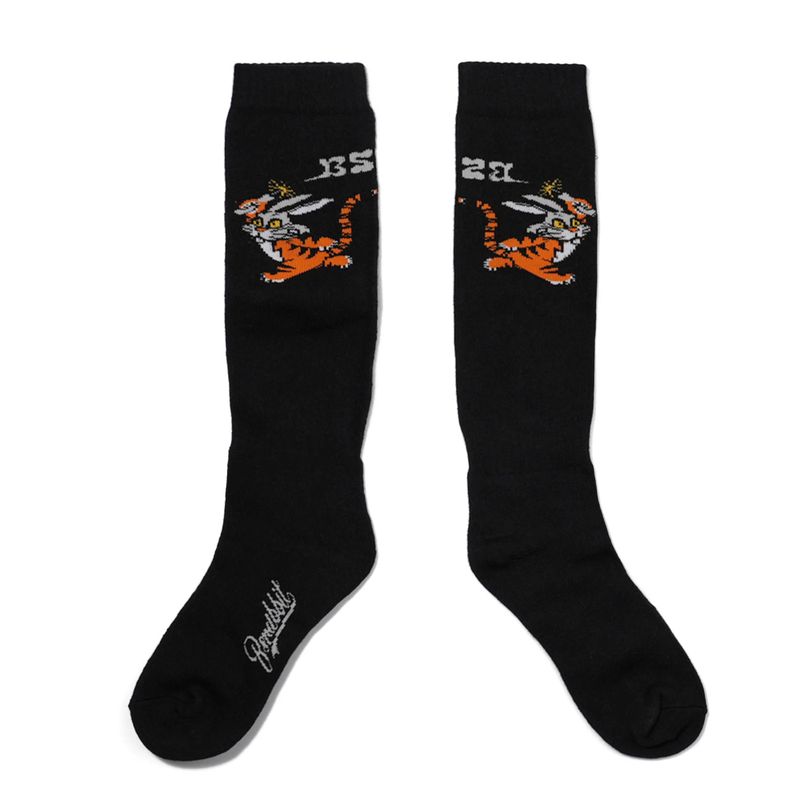 BSRABBIT(ビエスラビット)の「TIGER RB SNOWBOARD SOCKS(Fashion Accessories)」