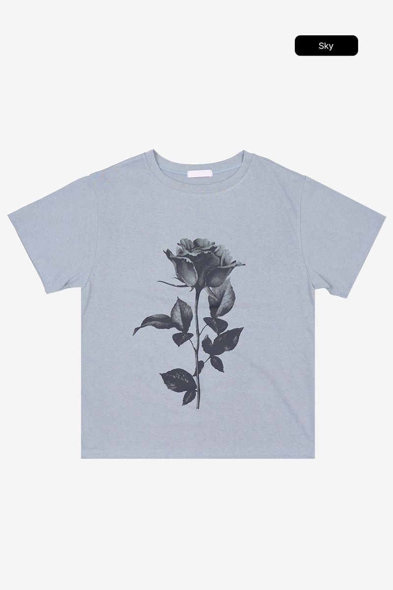 Rose pigment T-shirt