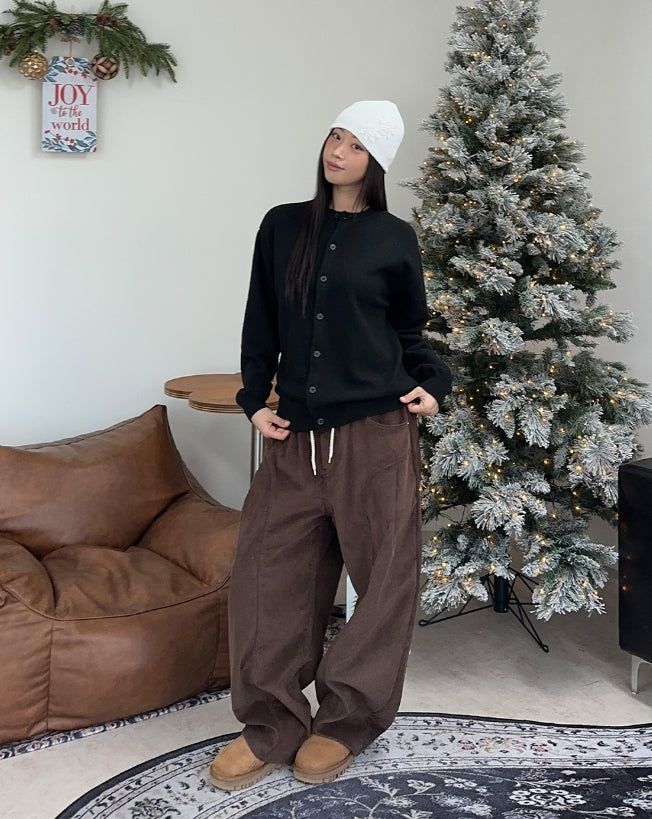 Diede Basic Cardigan