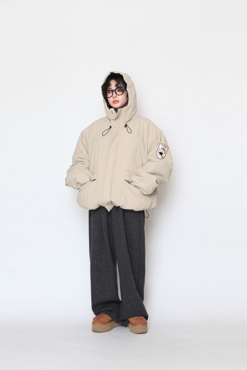 Mountain Patch Hooded Padding