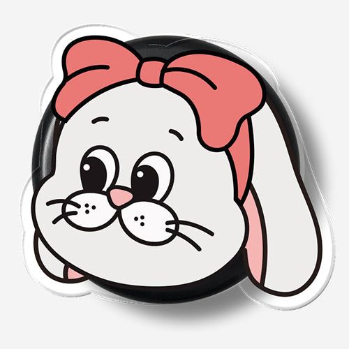 Magsafe Acrylic Tok HB Bunny Ribbon