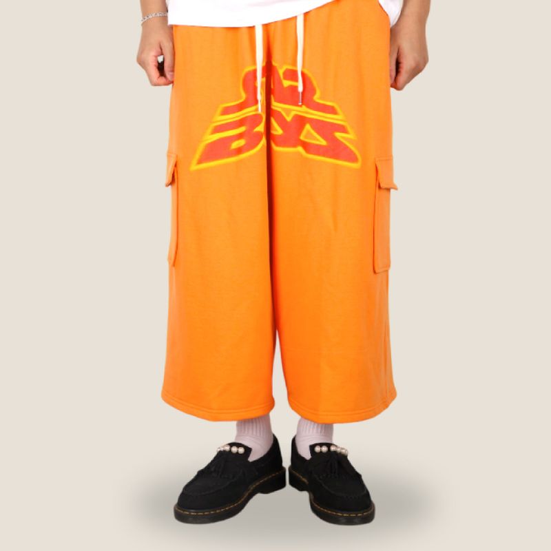 Starboys hakama sweatpants Orange