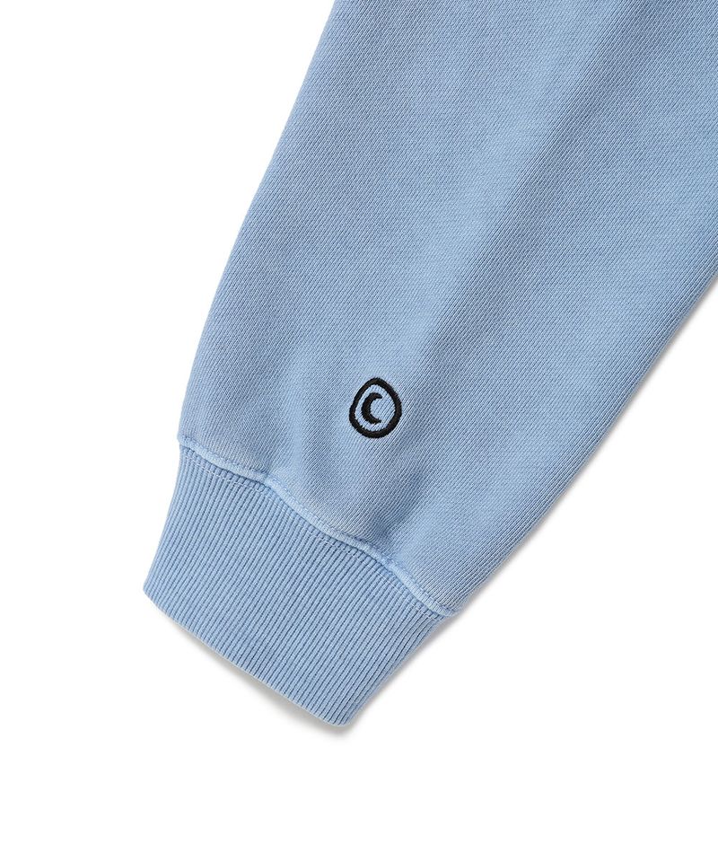 W PIGMENT SELLER LOGO SWEATSHIRT BLUE(CV2ESFM444A)