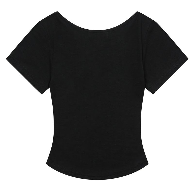 ONYX SIGNATURE LOGO V-NECK HALF T (5COLOR)