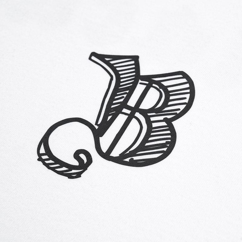 BBD Sketch Logo T-Shirt (White)