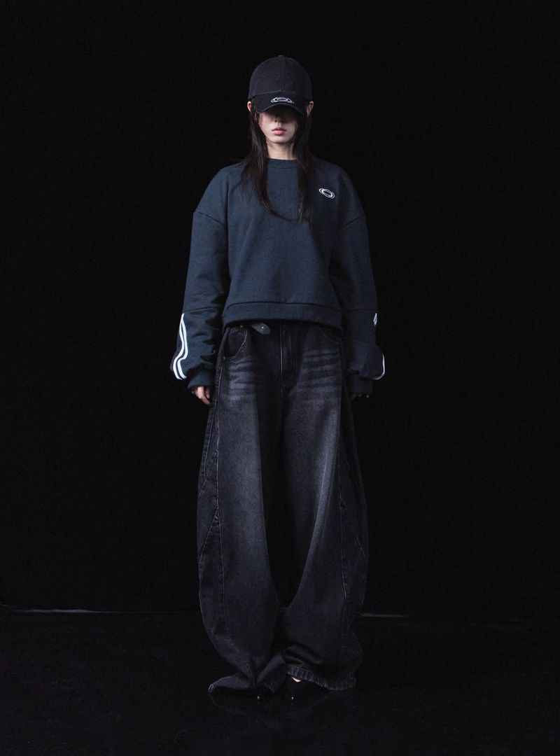  JAPANESE PANELED DENIM PANTS