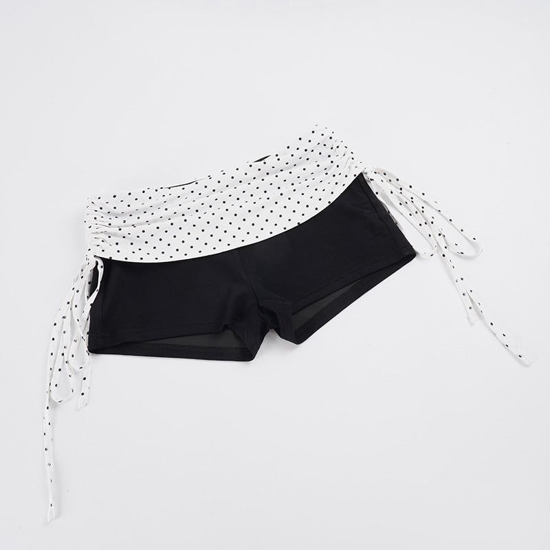 Dovie Dot Ruched Shorts
