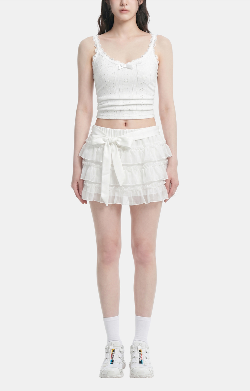 Nelle Chiffon Ruffle Skirt