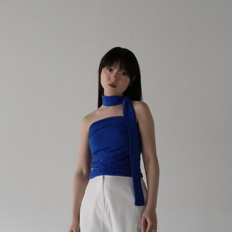 ribbon bustier