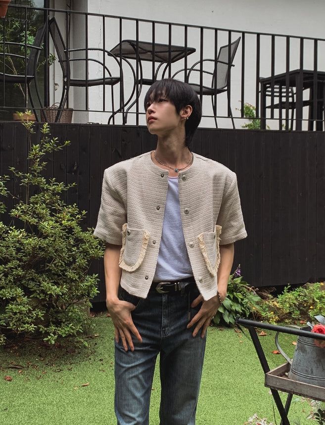 Sound Snap Tweed Jacket