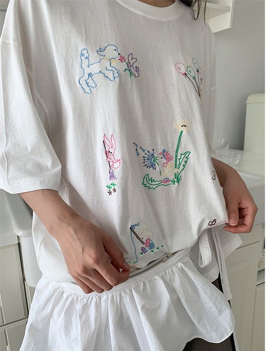 FAIRY NEEDLE TEE (2C)