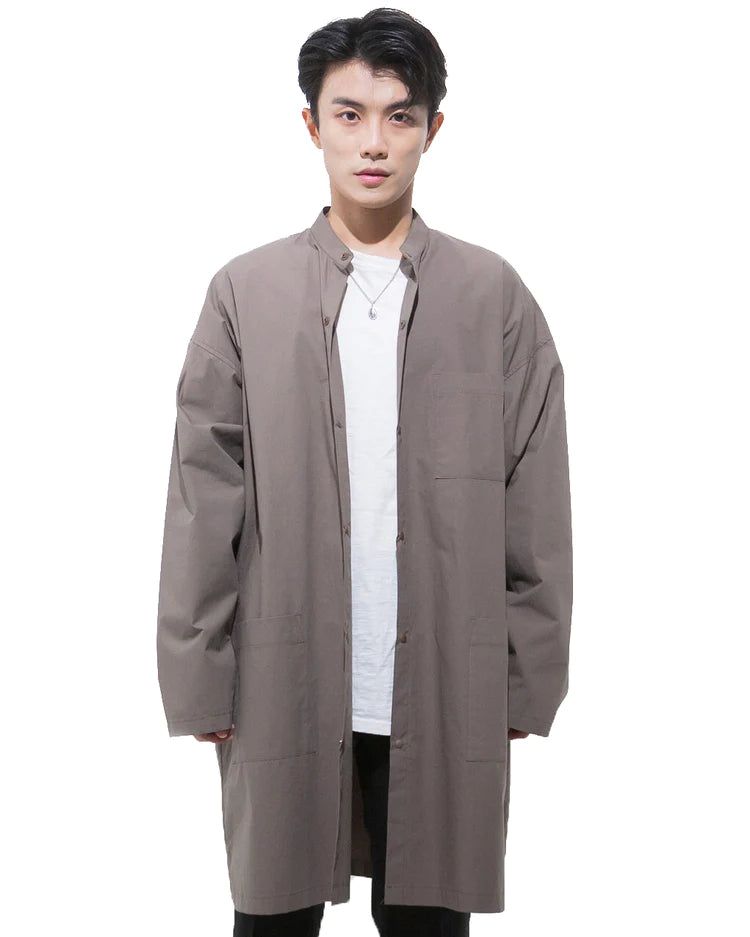 MAGNOLIA（マグノリア）の「ボックスシャツコート-BEIGE （送料込）- WooStore（Jackets/Outerwear）」