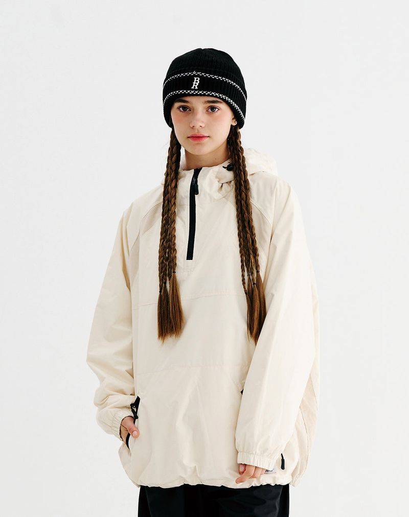 BOTH SIDES HOODED ANORAK JACKET