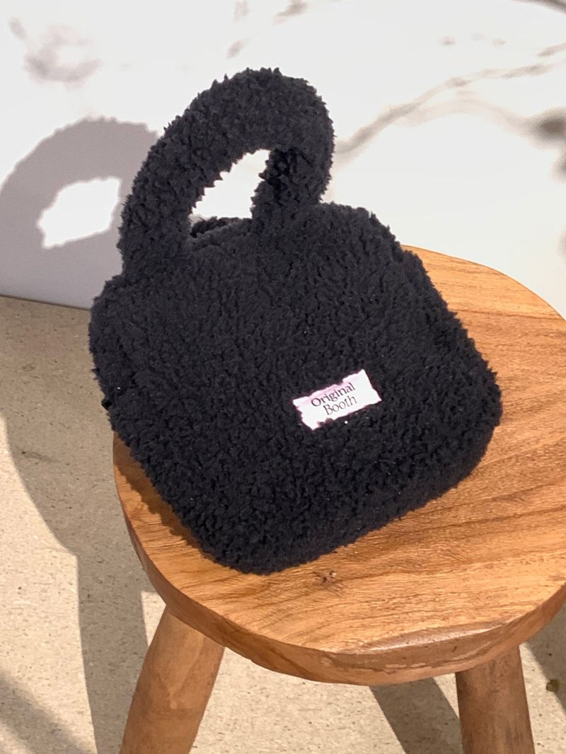 teddy bag black