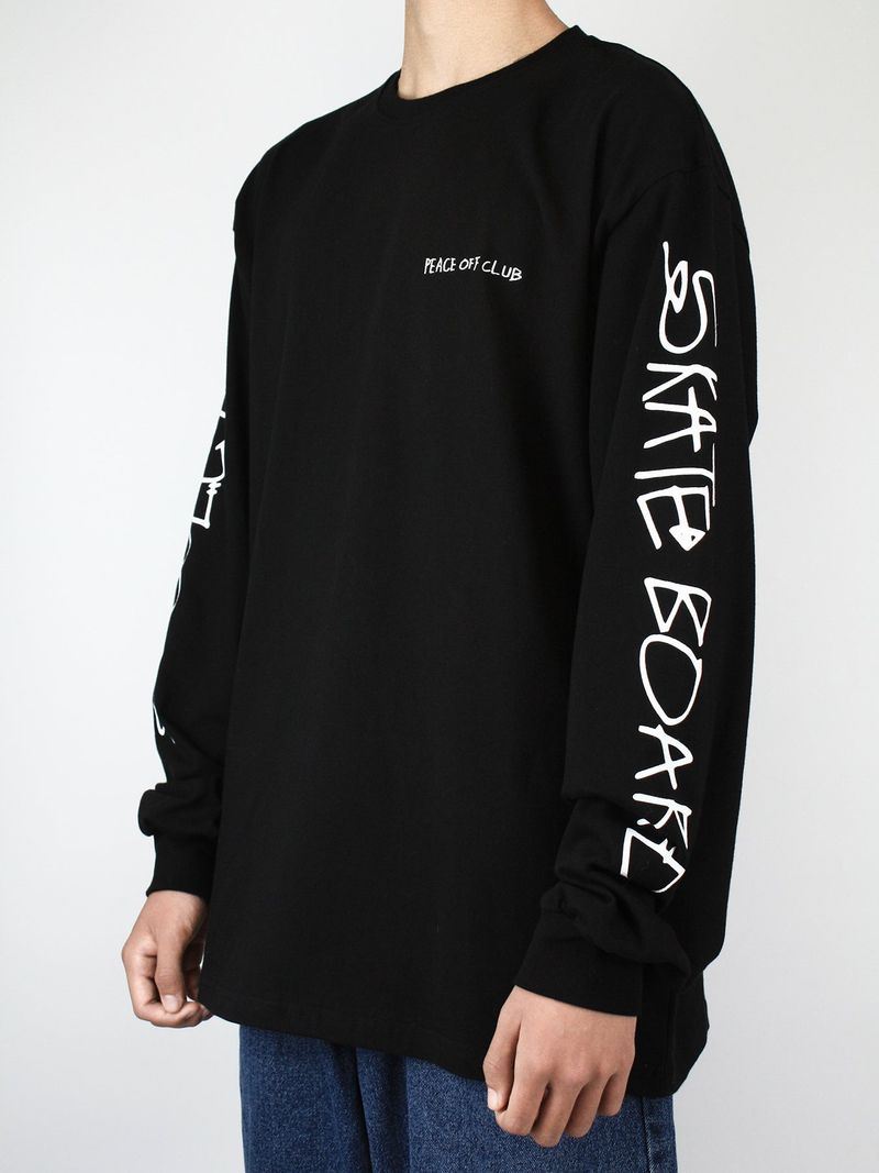 Board_Boy Long Sleeve Tee BLACK