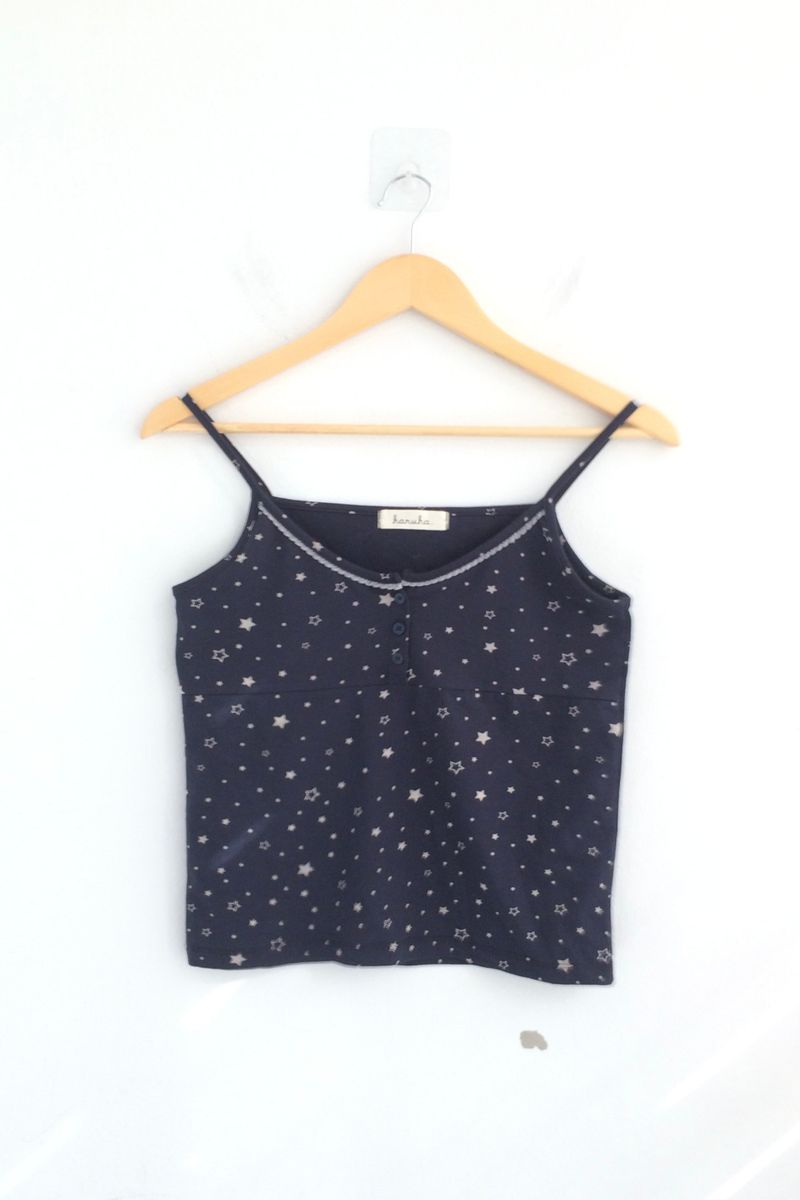 Dawn Star button sleeveless