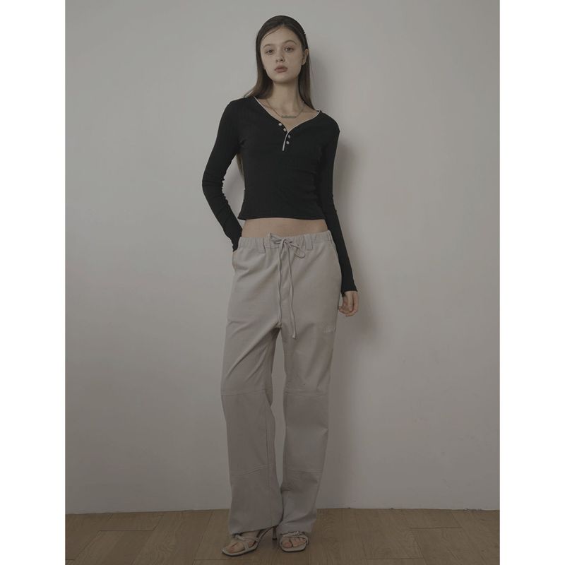 DAISY TOP-BLACK