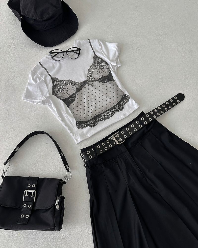 Meet pleats pleated midi skirt