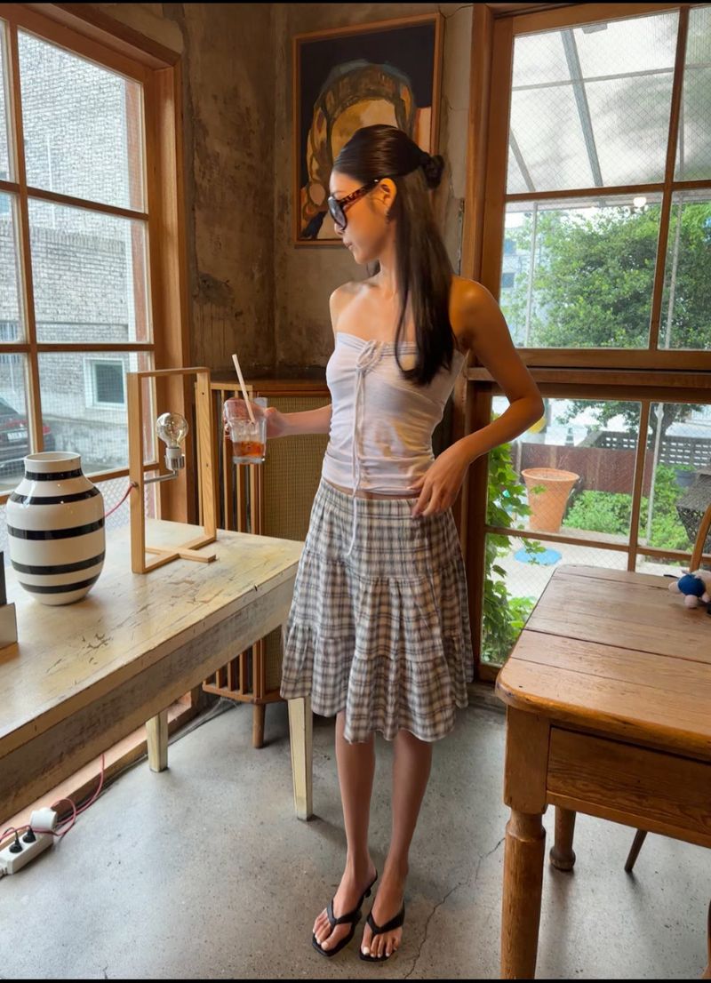 bake check skirt
