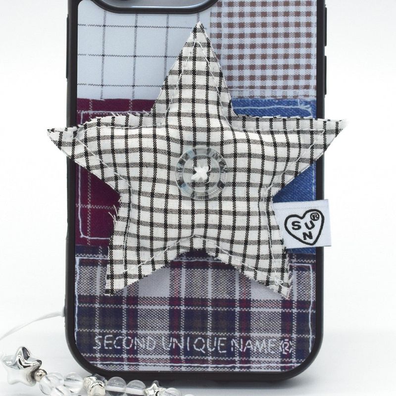 SUN CASE STAR PATCH WHITE