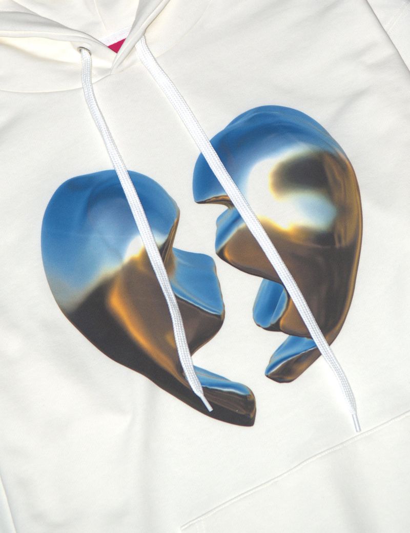 Broken Heart Hoodie IVORY