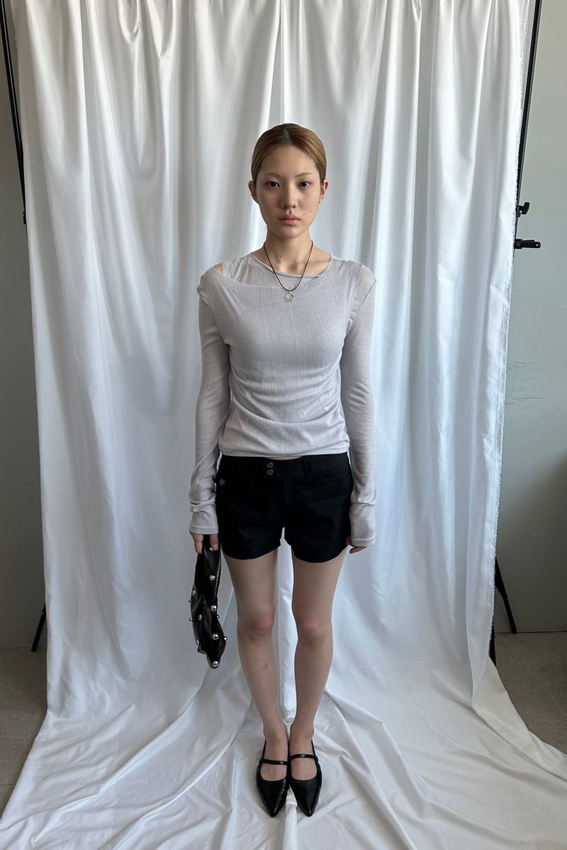 LOW POCKET SHORTS [Black]