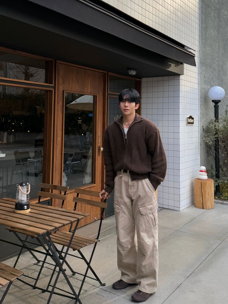Lard dying cargo pants