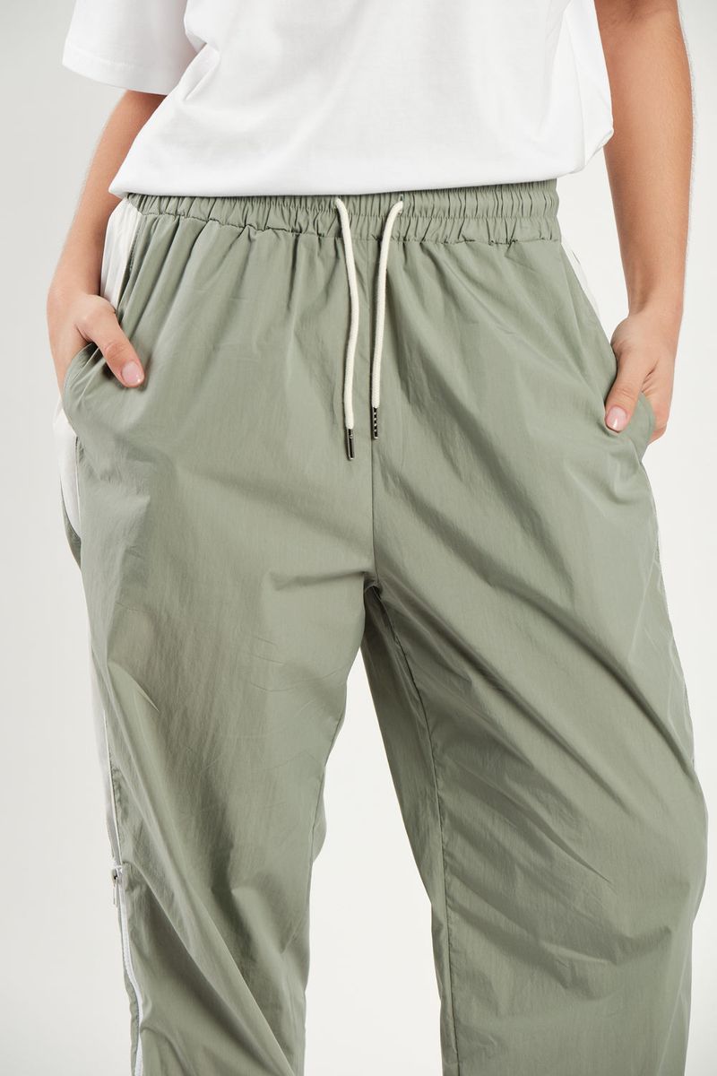 SIDE ZIPPER JOGGER PANTS [MINT]