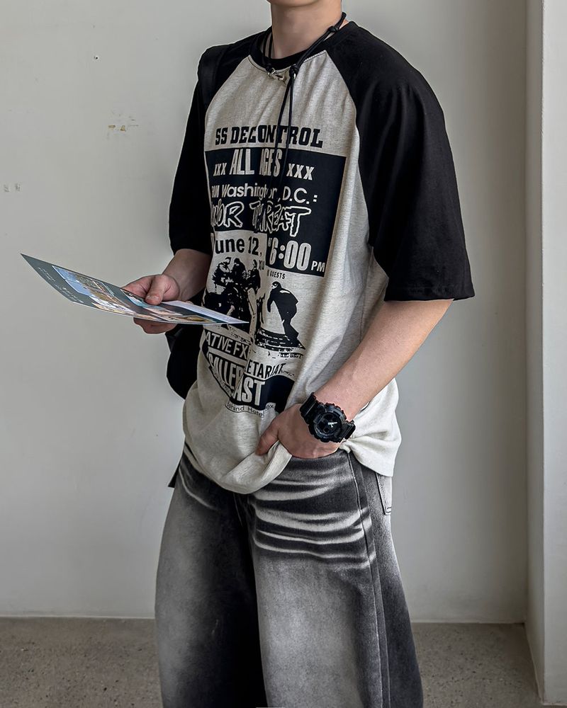 Control Raglan T-Shirts 3C