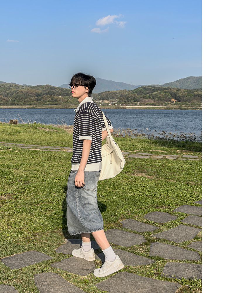 Pale Gracy Bermuda Denim