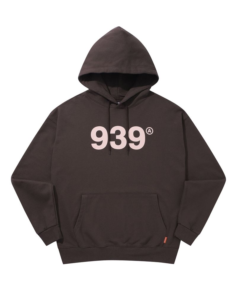 ARCHIVE BOLD(アーカイブボールド)の「939 LOGO HOOD (BROWN)(Tops)」