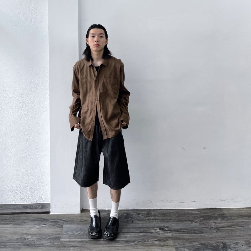 Textured Relaxed Shirt