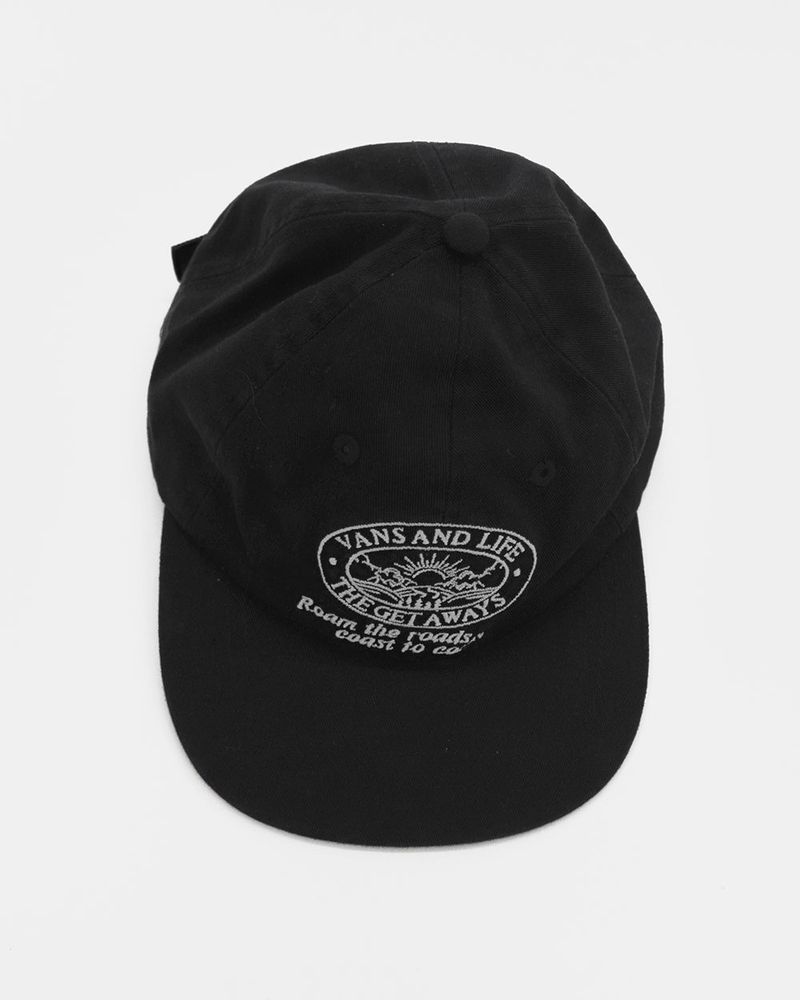 Mewden Lettering Camp Cap Ball Cap Hat