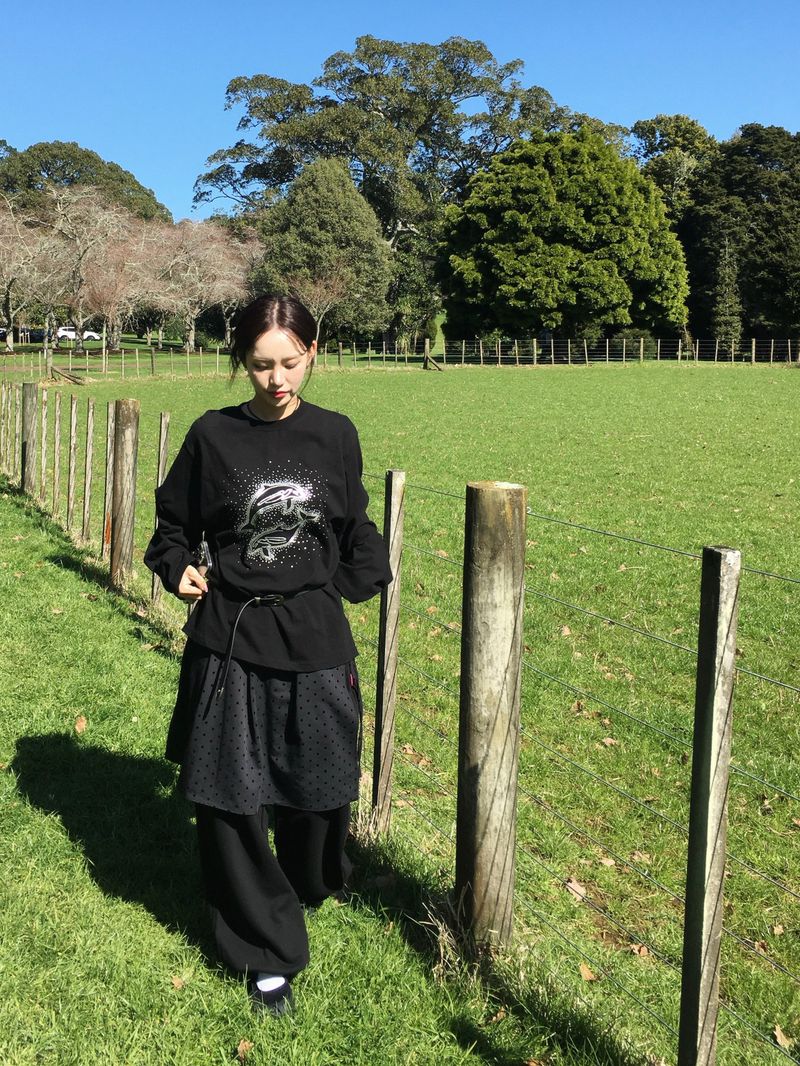 Hotfix Dolphin Loose Long Sleeve (2c)