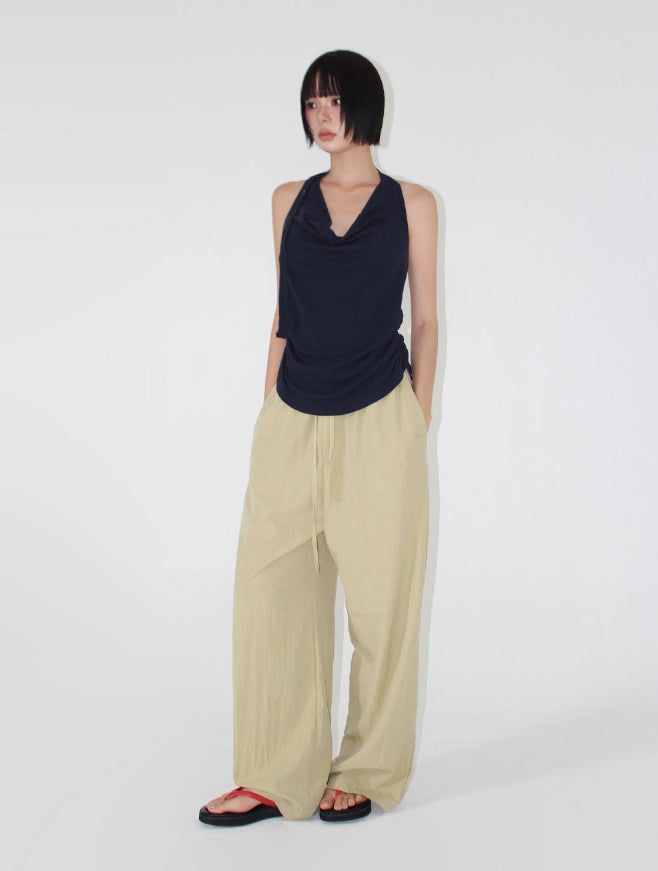 BUTTON BANDING PANTS