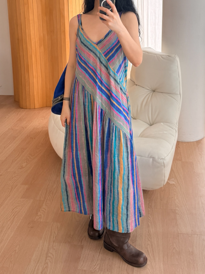 summer vacation long dress