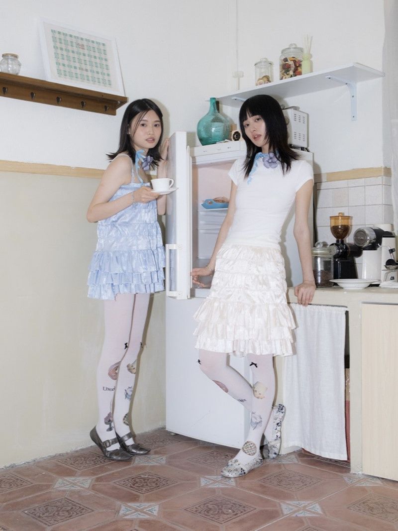 UnsocialNight(アンソーシャルナイト)の「フリルケーキスカート(Skirts)」