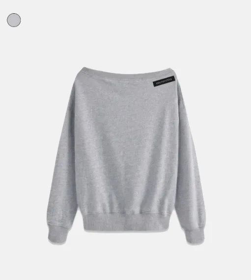 26FW★ [ EEUN MADE ] Boat Neck Sweatshirt