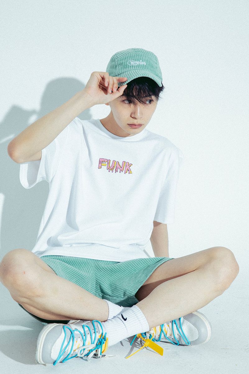 CORDUROY LOGO CAMP CAP mint