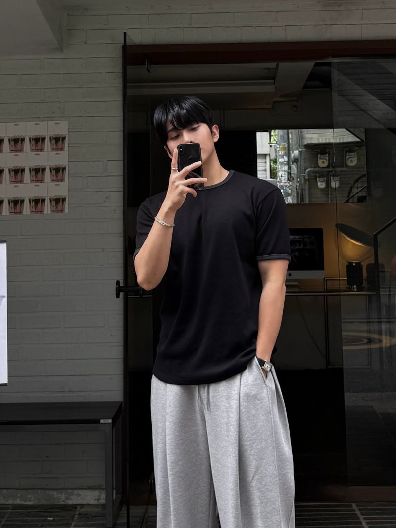 Fate waffle ringer short sleeve