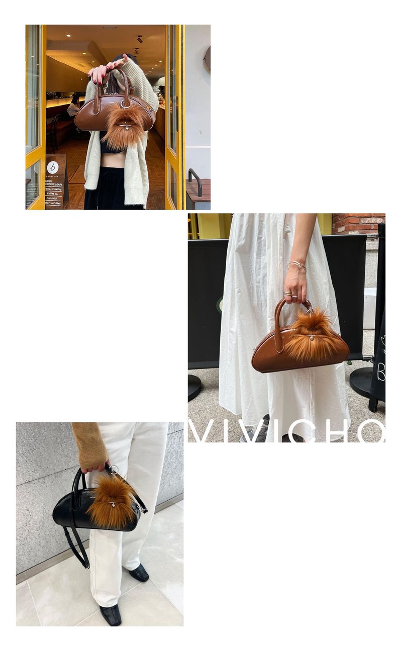 VIVICHO VIVIMON BROWN KEYRING