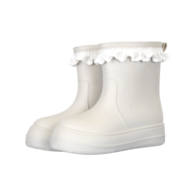 PINK PINEAPPLE（ピンクパイナップル）の「LACE RING RAINBOOTS（Shoes）」