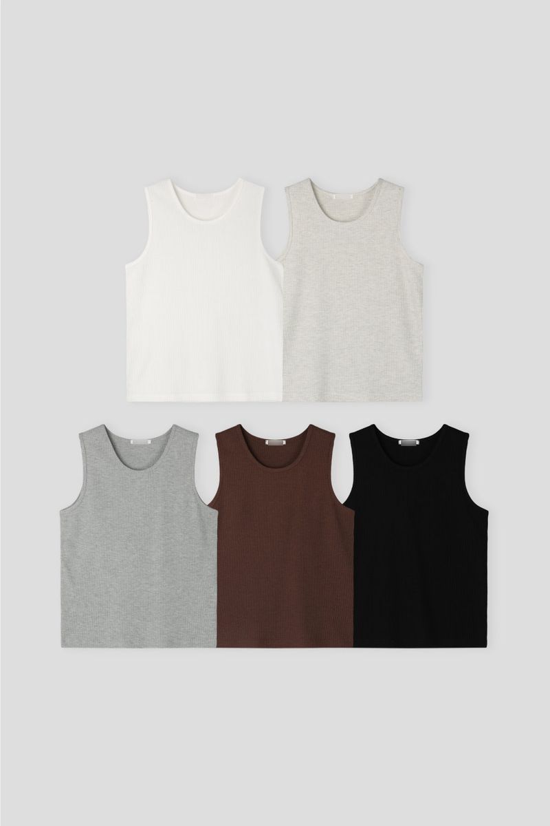 Cos waffle sleeveless