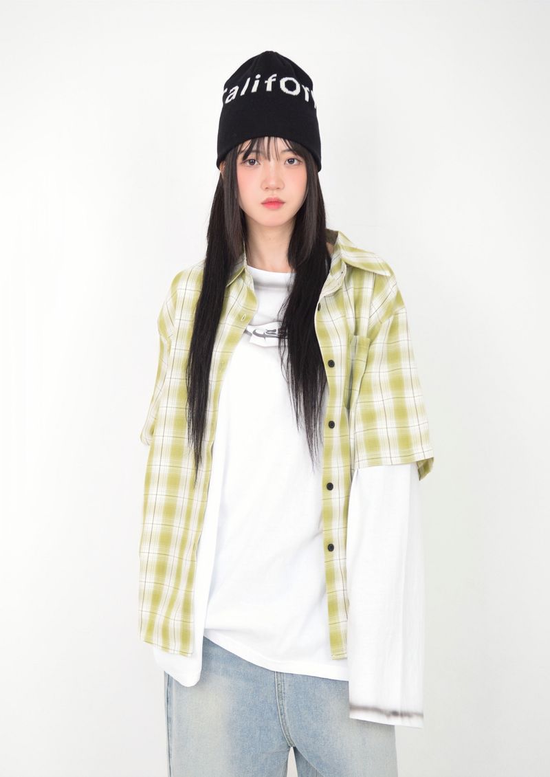 (UNISEX)Kitsch Oversized T-shirt